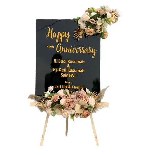 Papan Bunga Akrilik Bansari